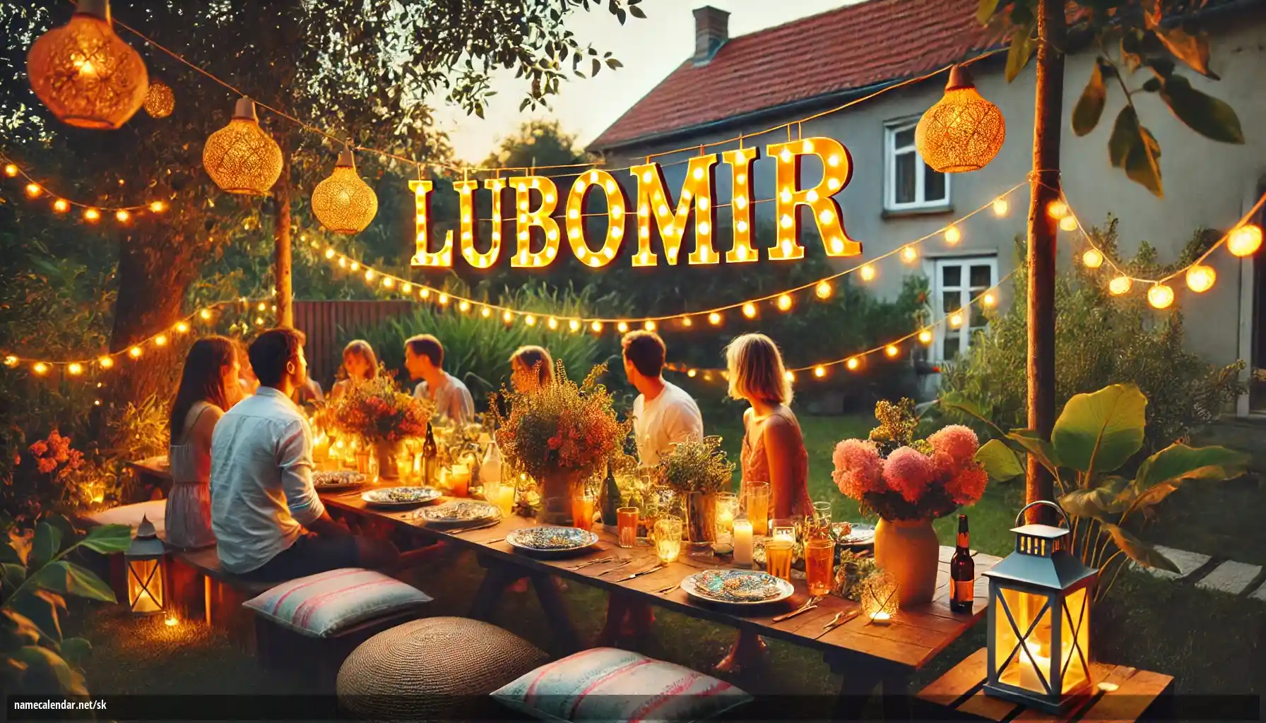 Oslava menín a mien - Lubomír