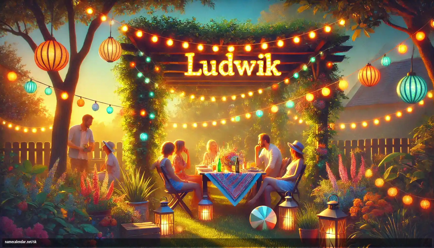 Oslava menín a mien - Ludwik