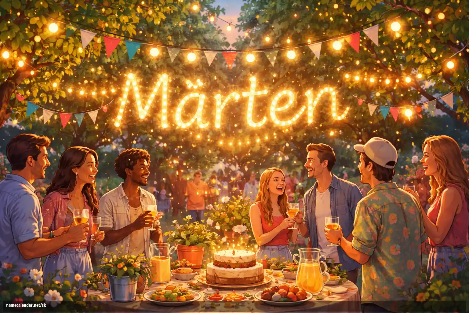 Oslava menín a mien - Mårten