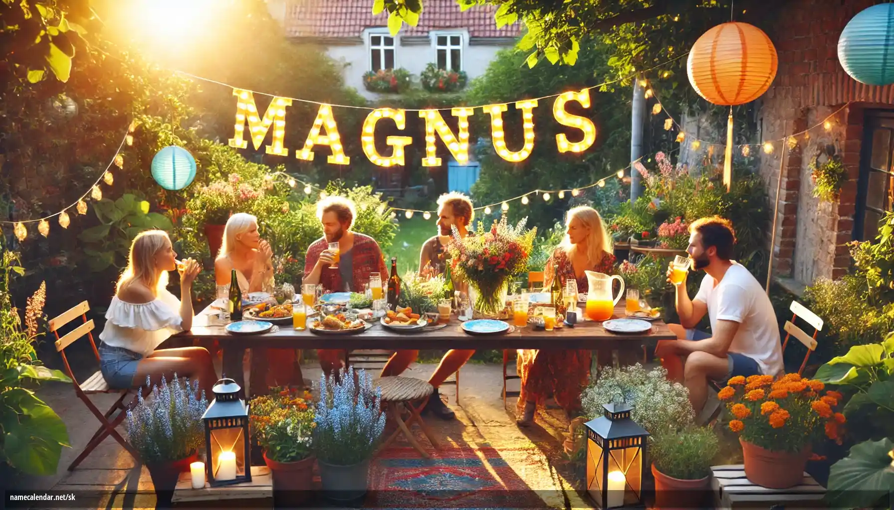 Oslava menín a mien - Magnus