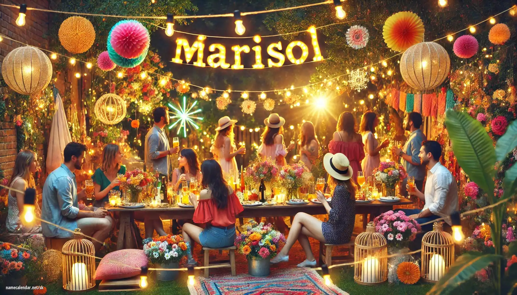 Oslava menín a mien - Marisol