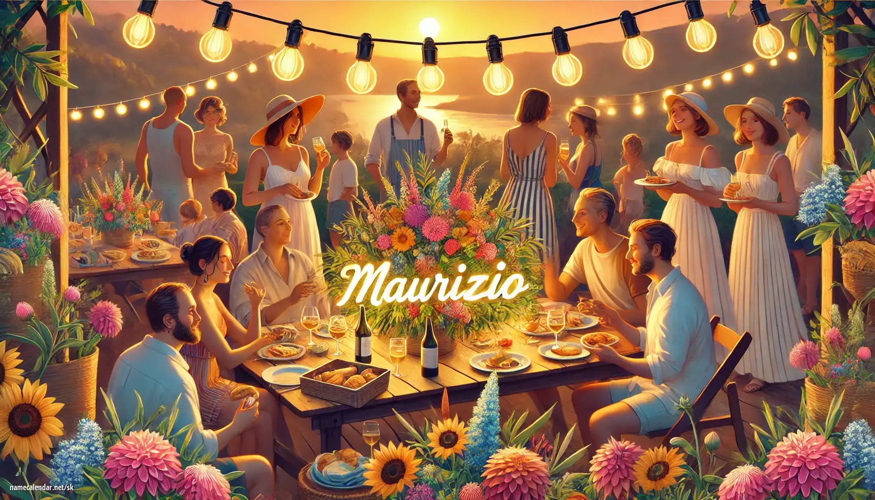 Oslava menín a mien - Maurizio