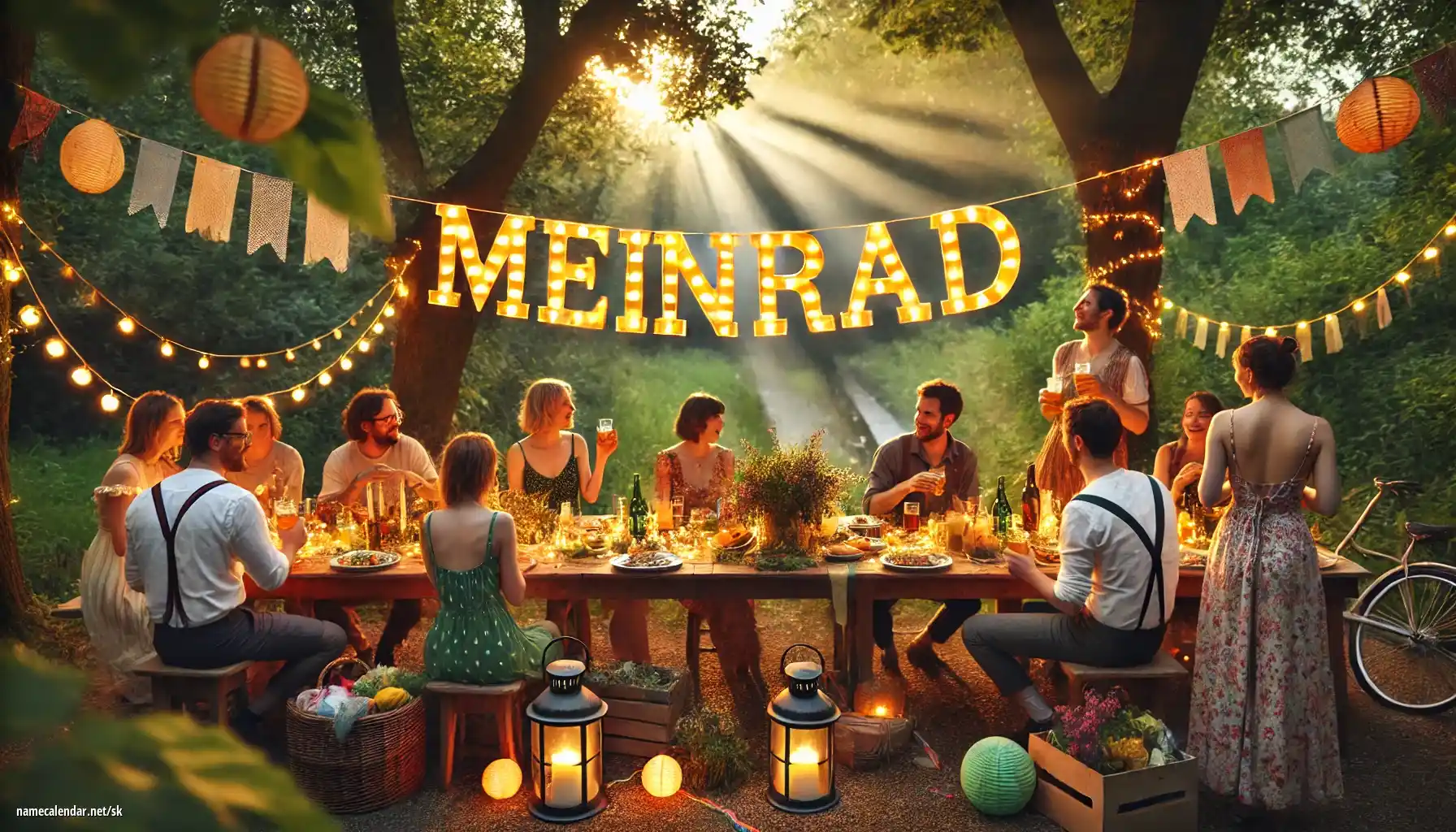 Oslava menín a mien - Meinrad