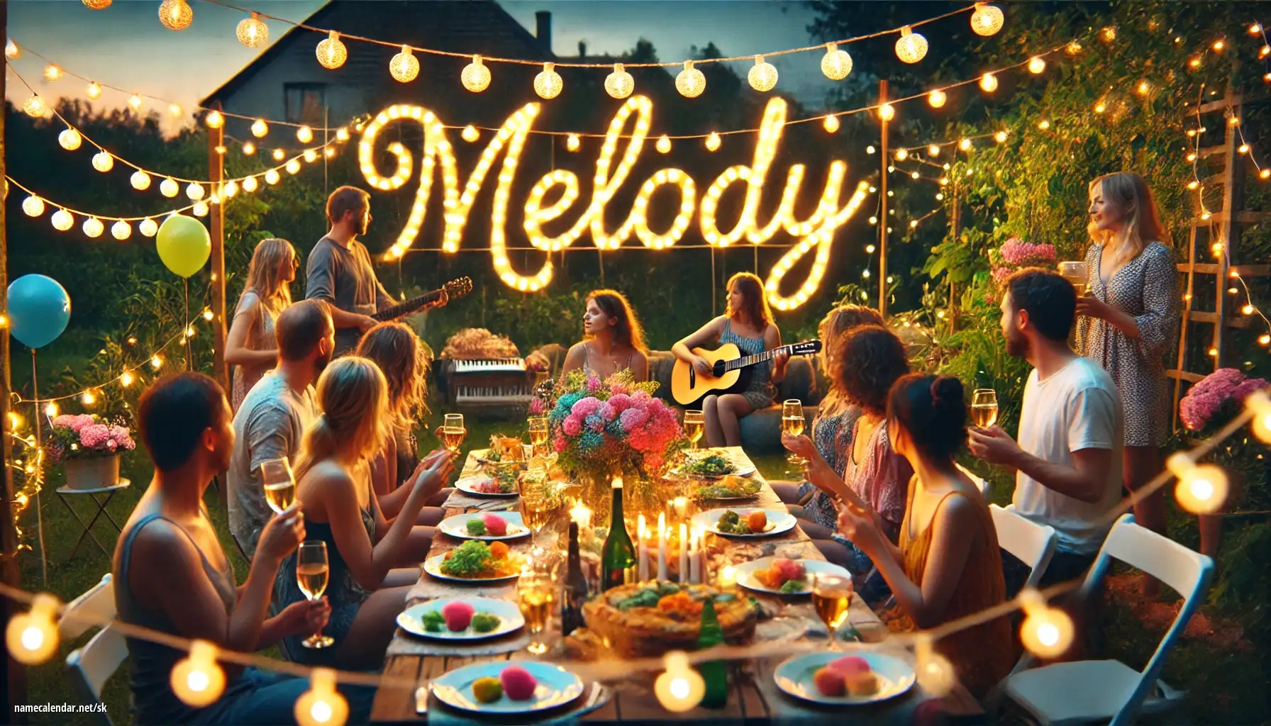 Oslava menín a mien - Melody