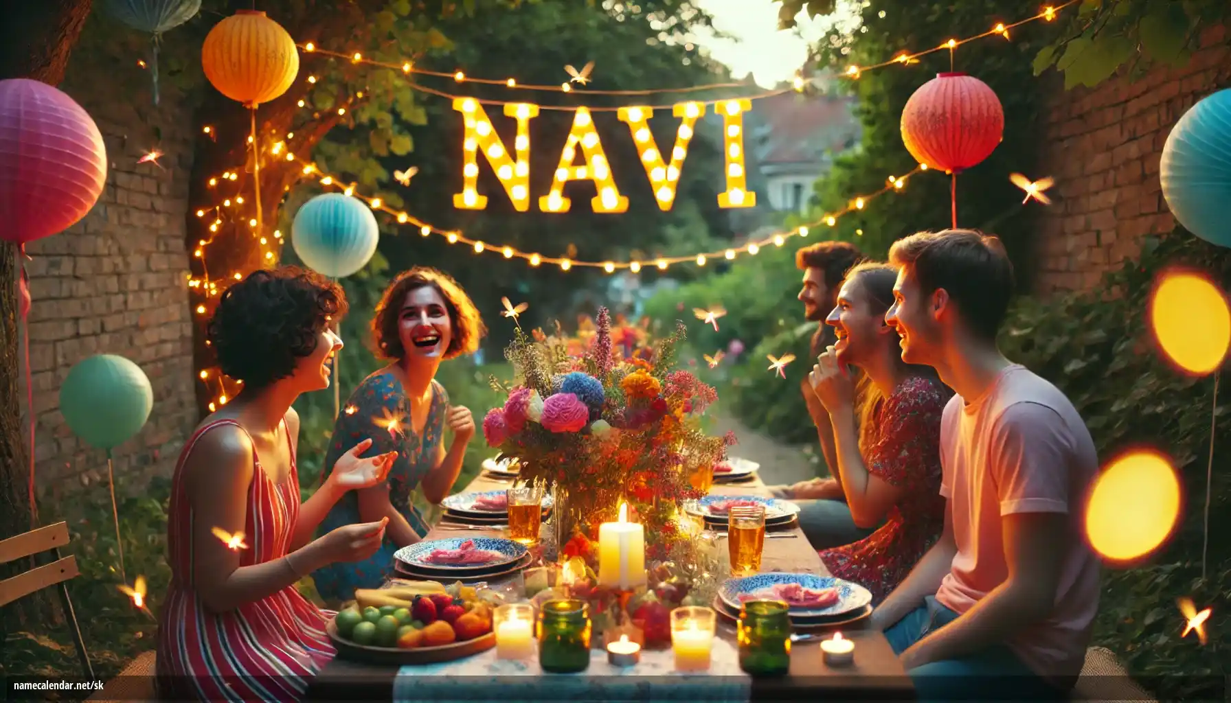 Oslava menín a mien - Navi