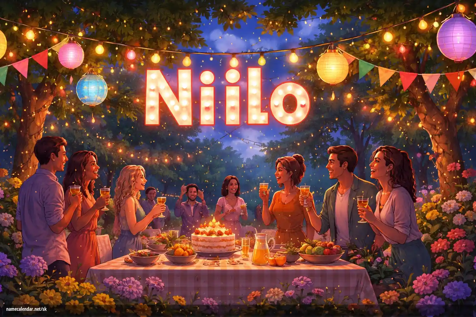 Oslava menín a mien - Niilo