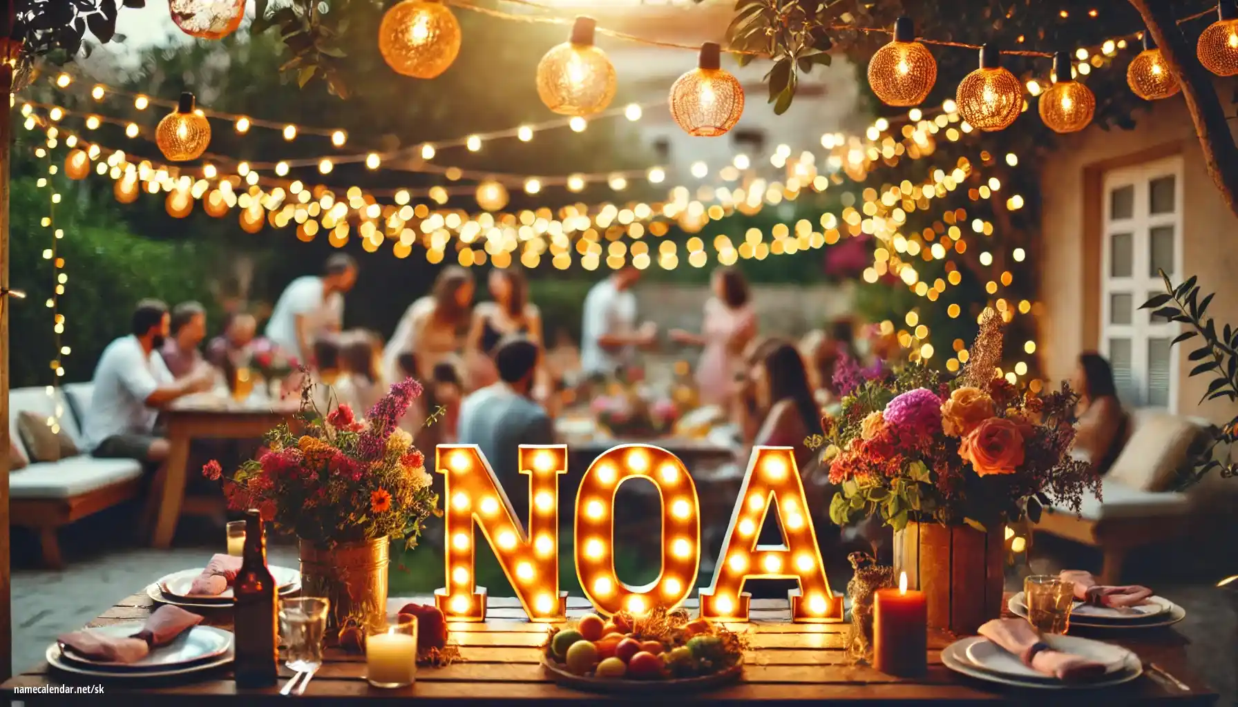 Oslava menín a mien - Noa