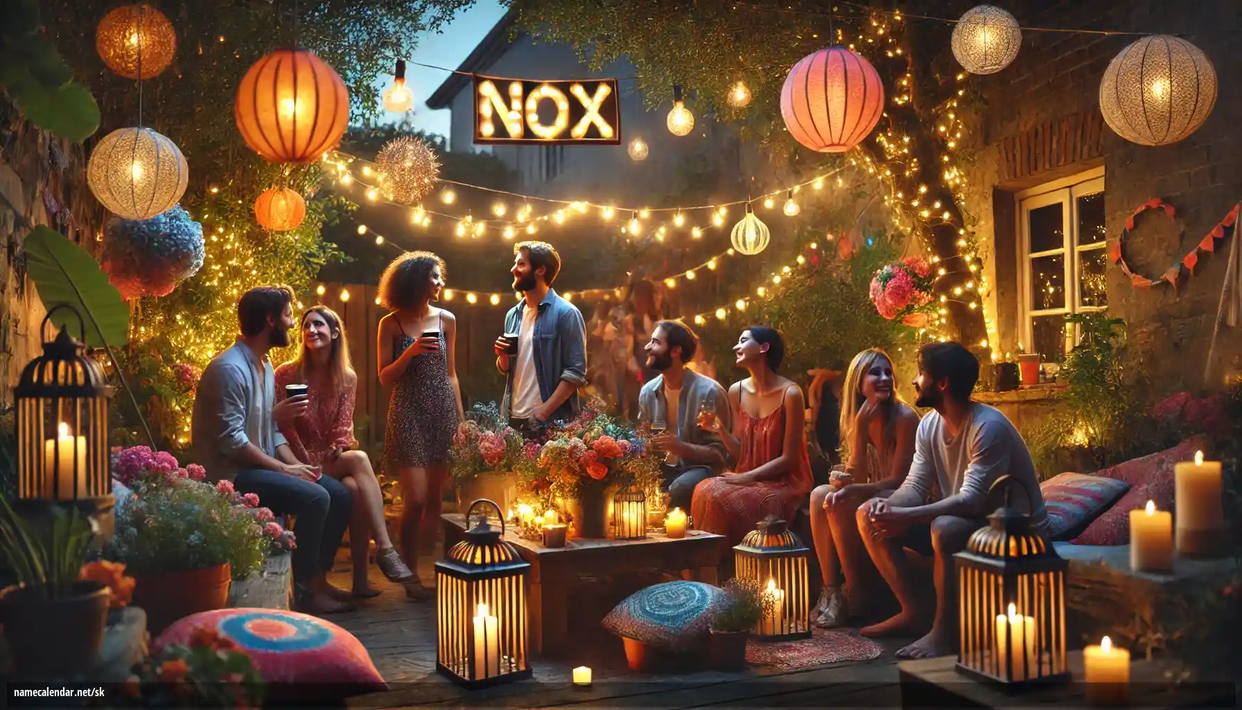 Oslava menín a mien - Nox