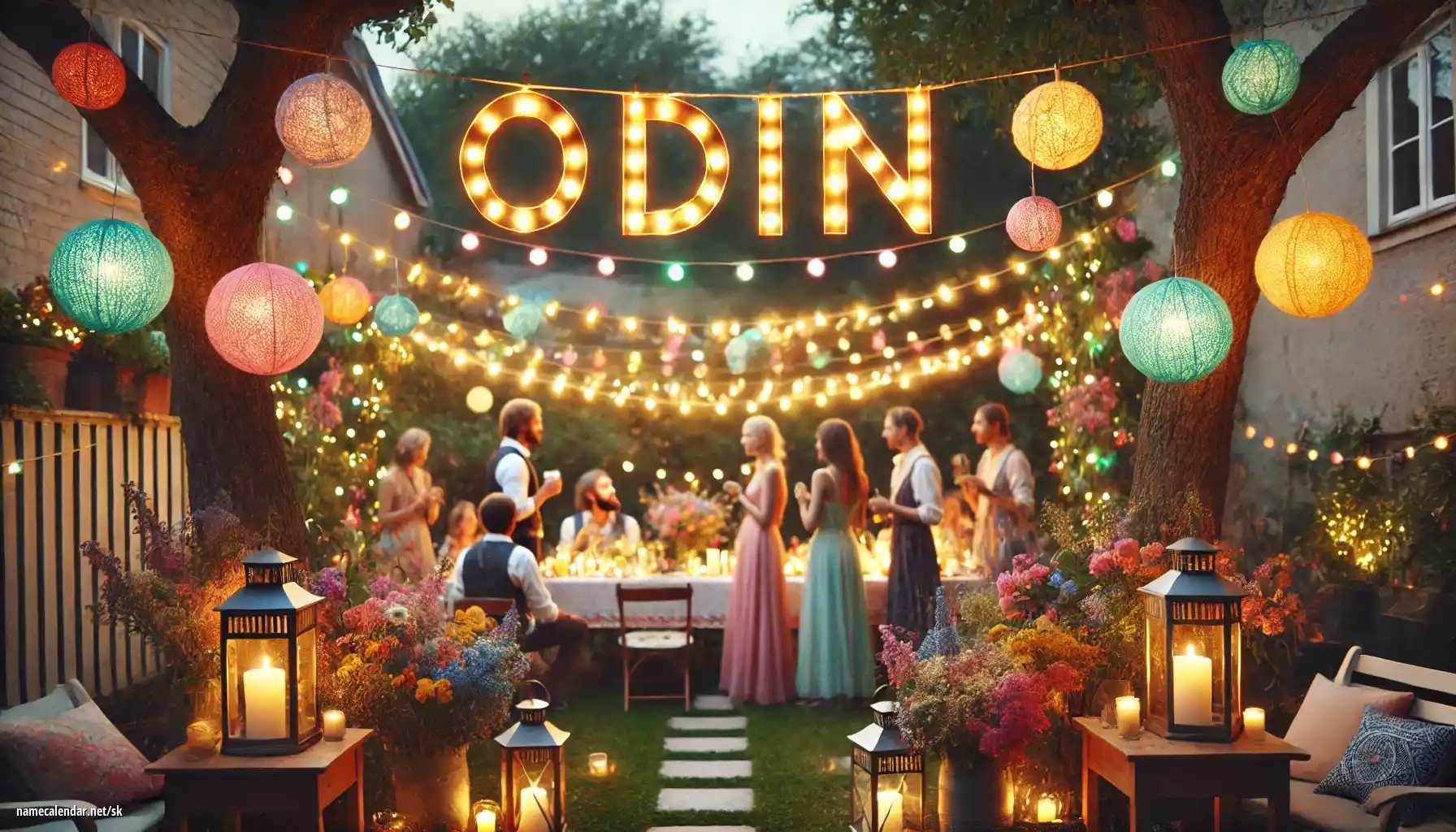 Oslava menín a mien - Odin