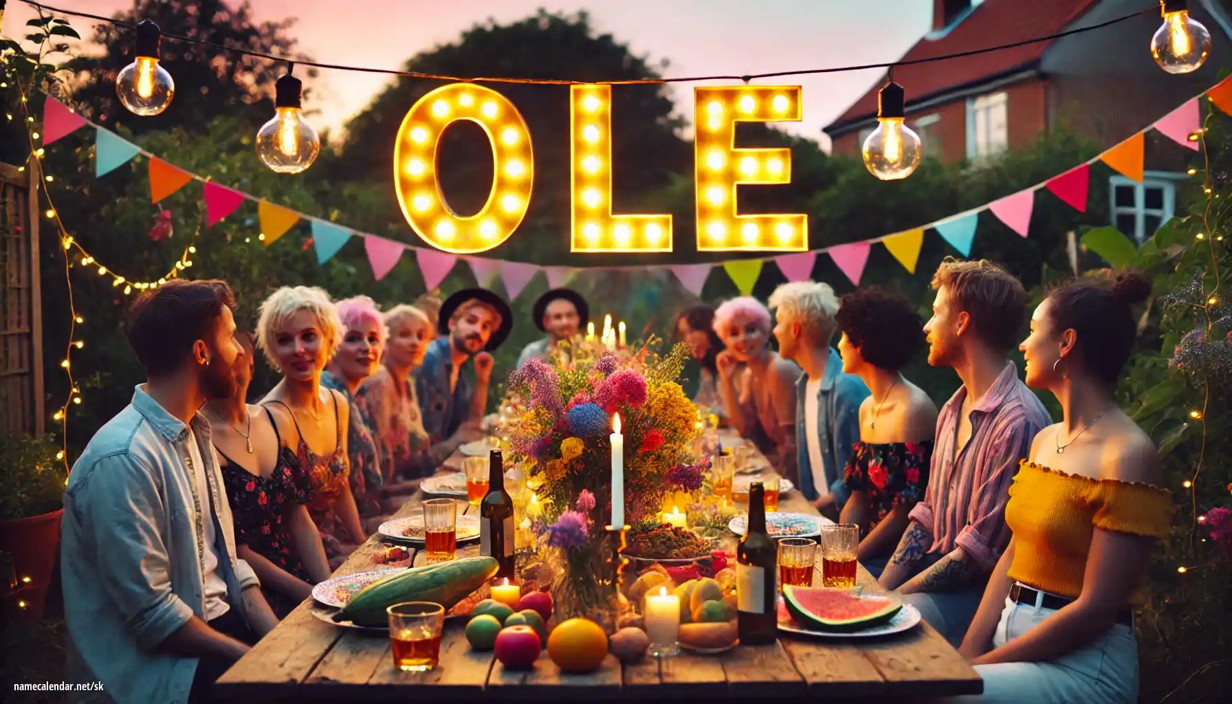 Oslava menín a mien - Ole