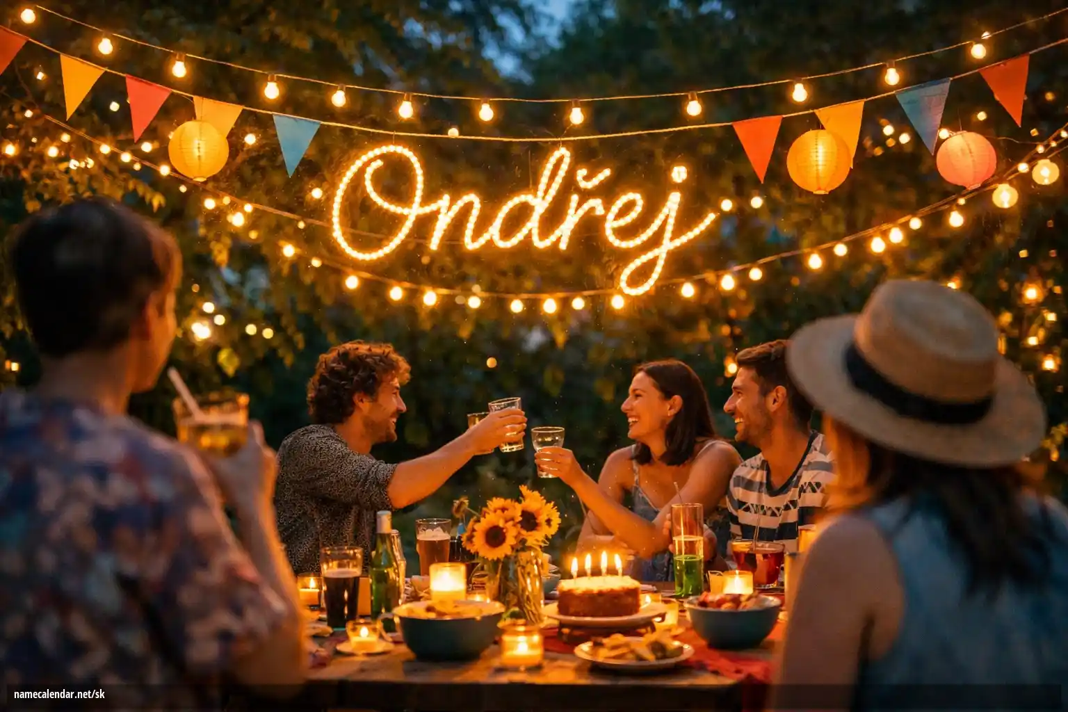 Oslava menín a mien - Ondřej