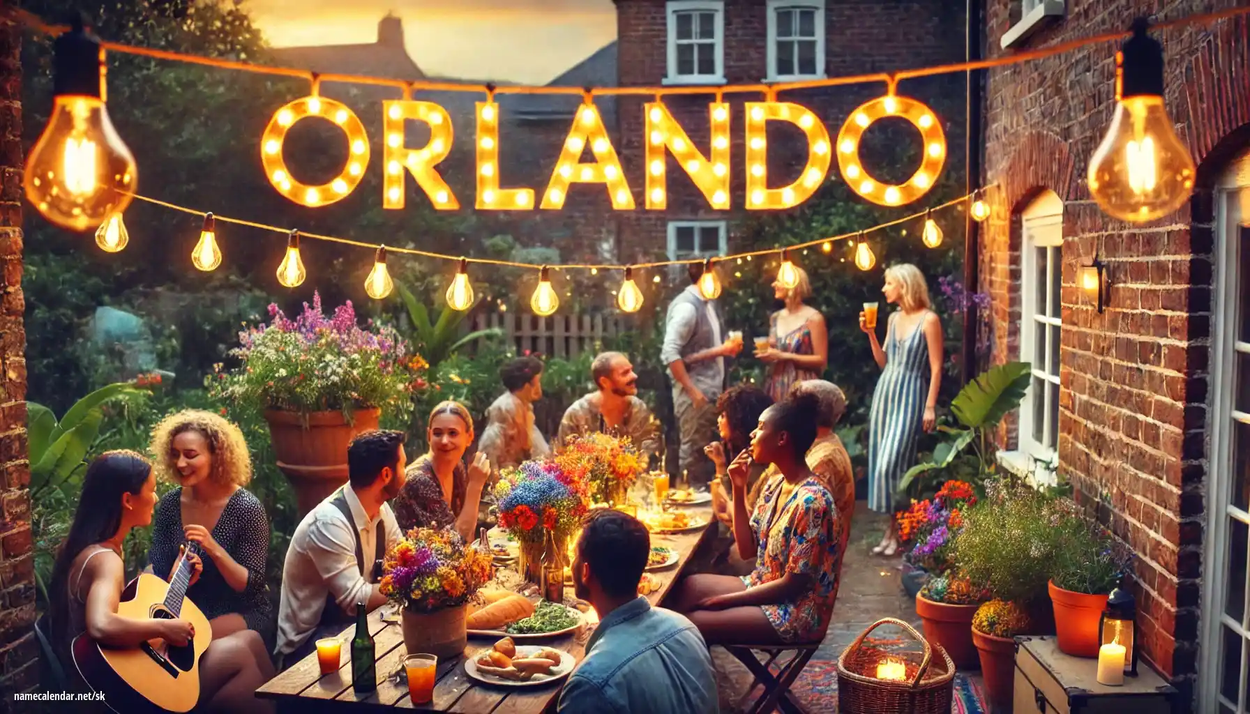 Oslava menín a mien - Orlando