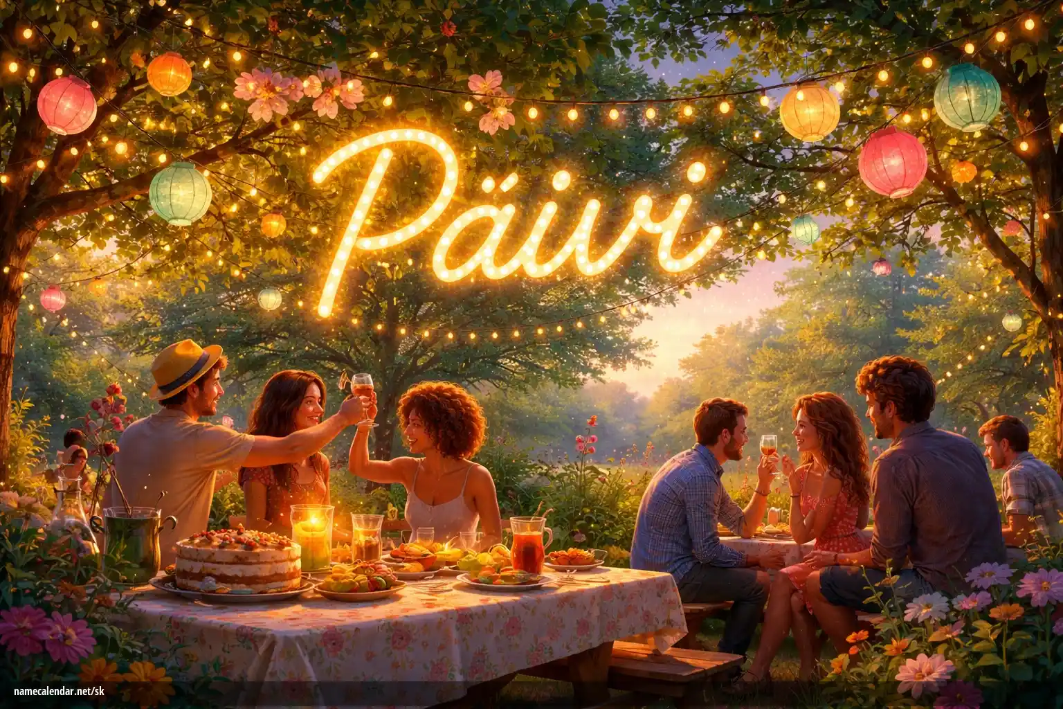 Oslava menín a mien - Päivi