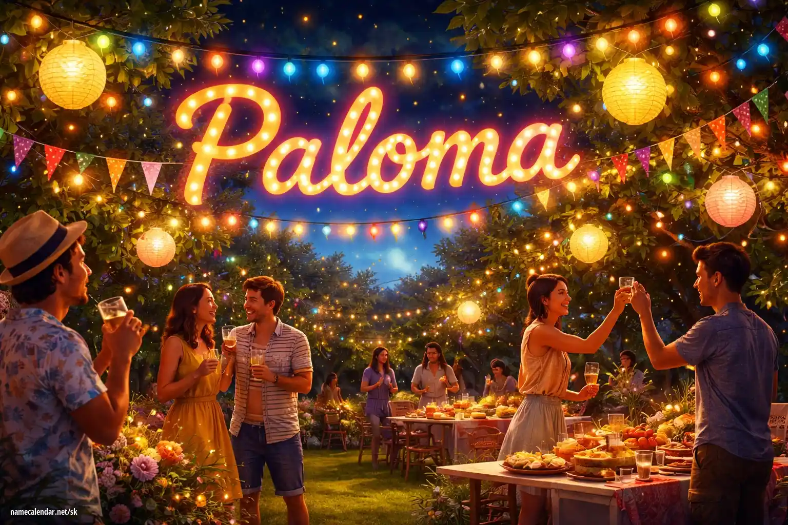 Oslava menín a mien - Paloma