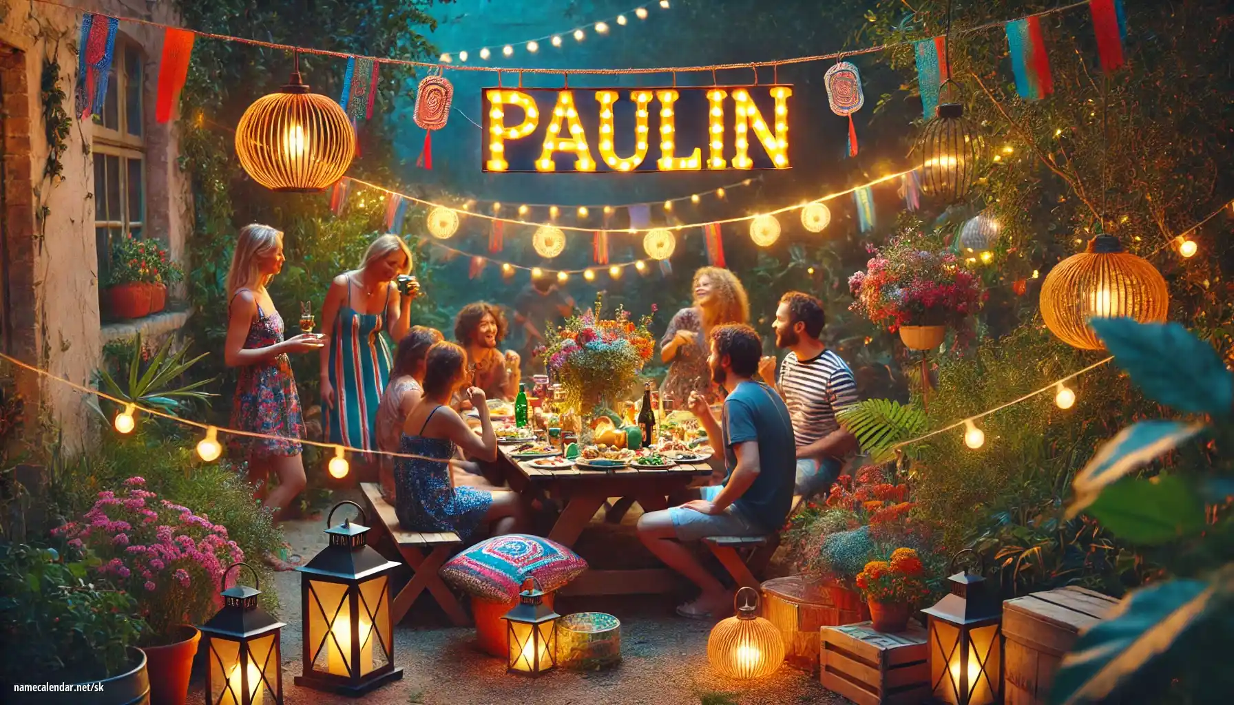 Oslava menín a mien - Paulin