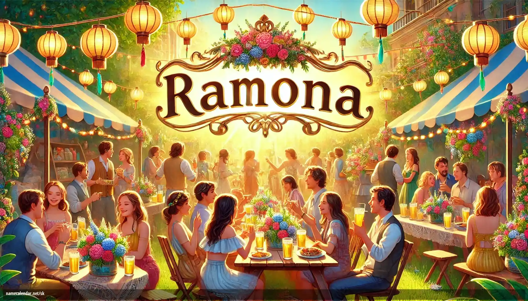 Oslava menín a mien - Ramona