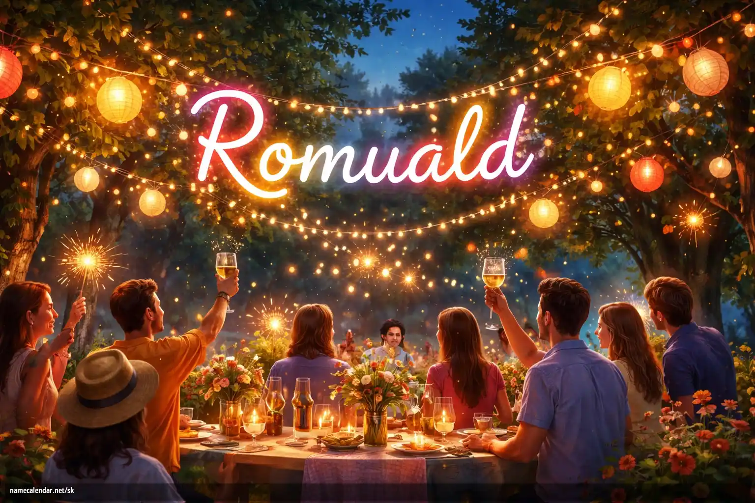 Oslava menín a mien - Romuald