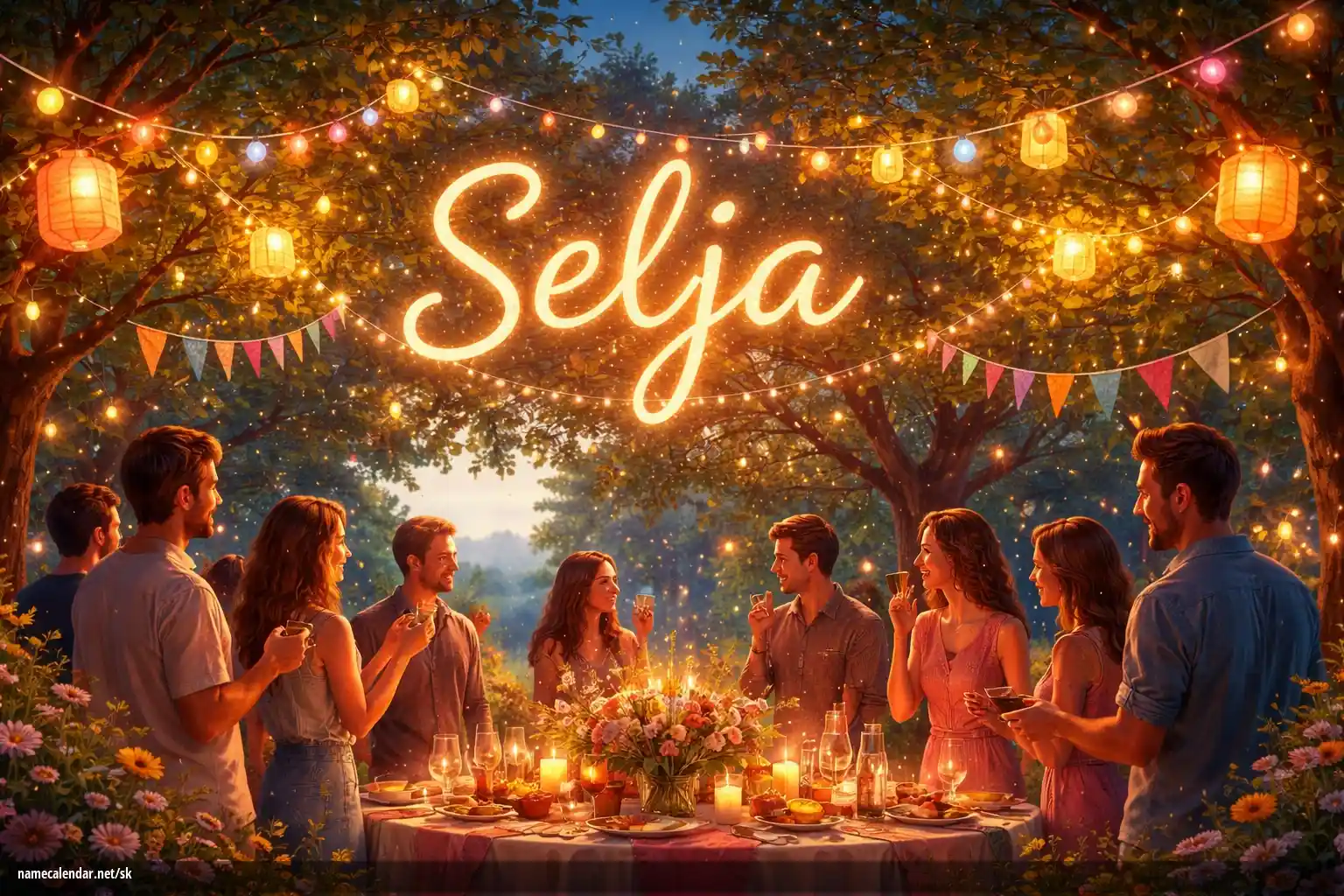 Oslava menín a mien - Selja
