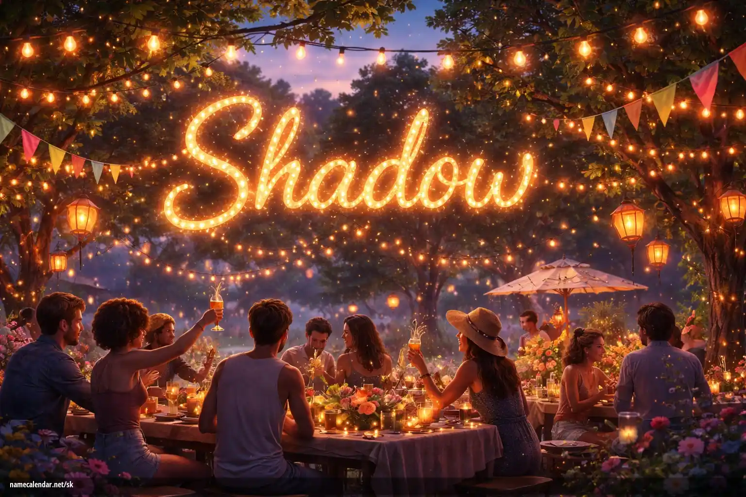 Oslava menín a mien - Shadow