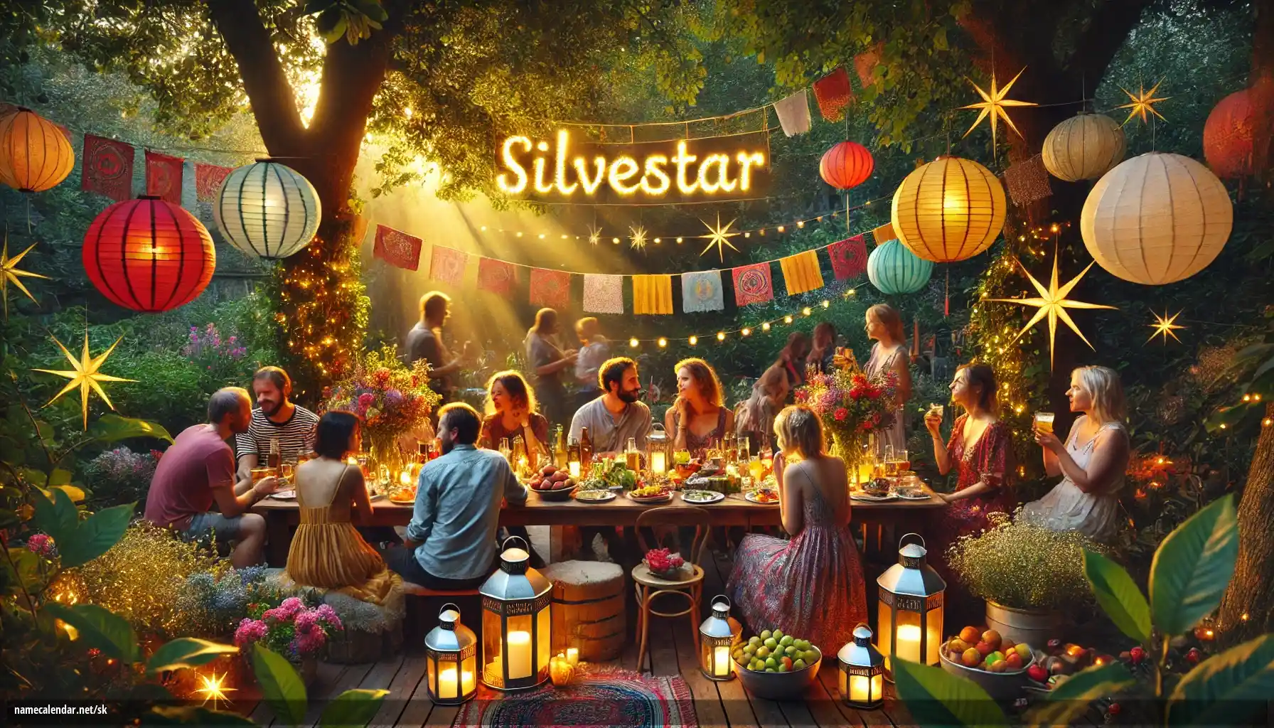 Oslava menín a mien - Silvestar