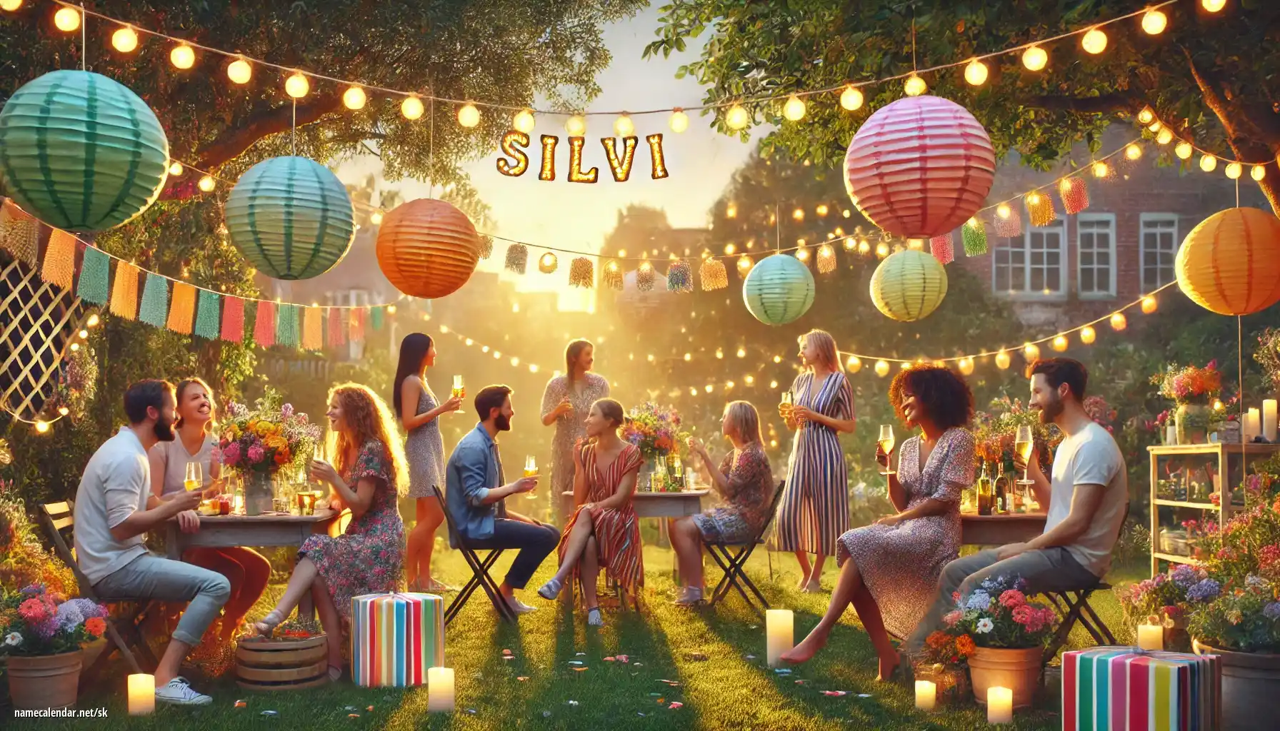 Oslava menín a mien - Silvi