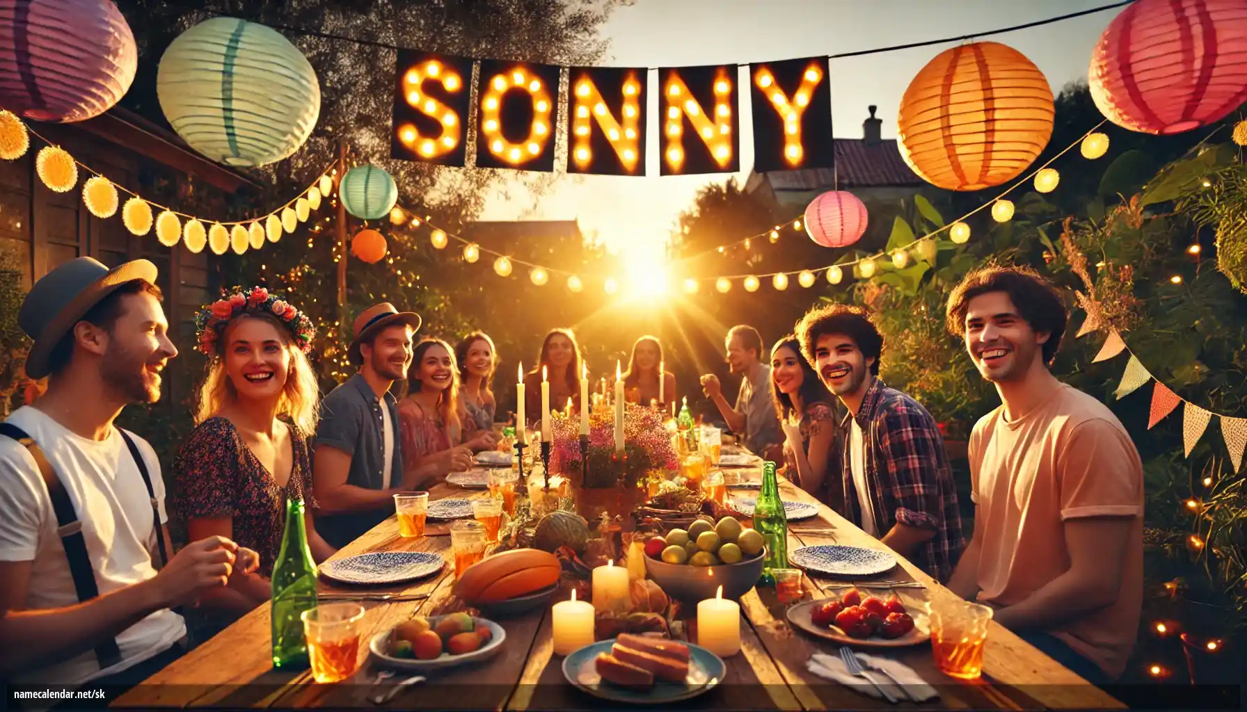 Oslava menín a mien - Sonny