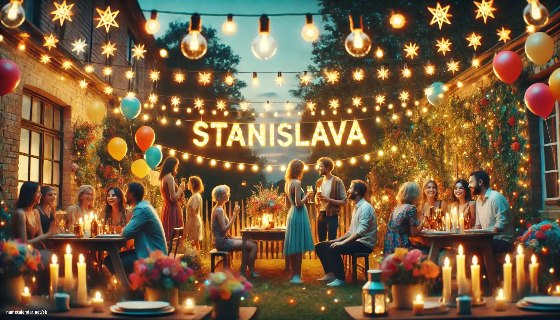 Oslava menín a mien - Stanislava