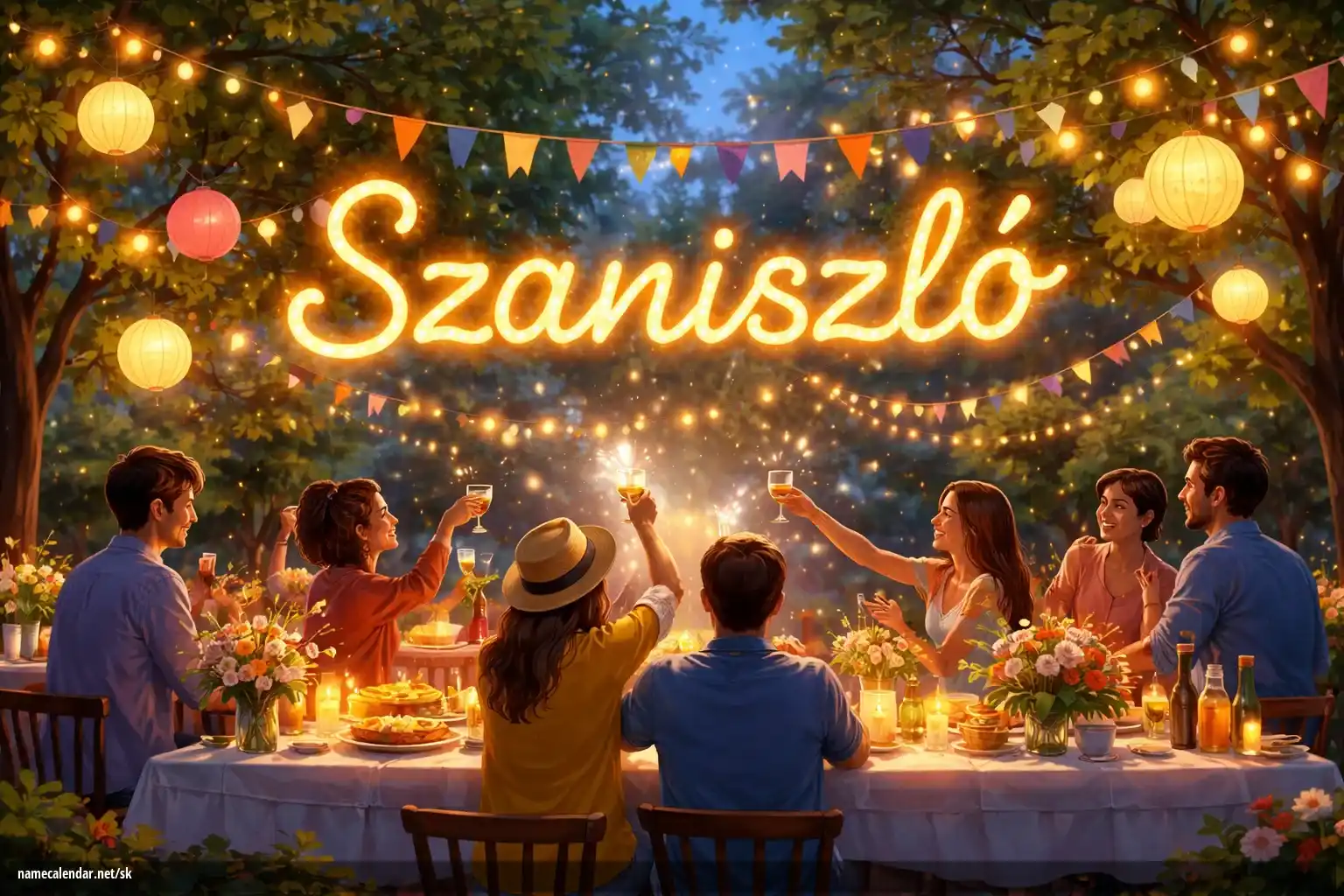Oslava menín a mien - Szaniszló