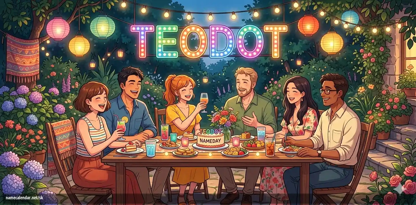 Oslava menín a mien - Teodot