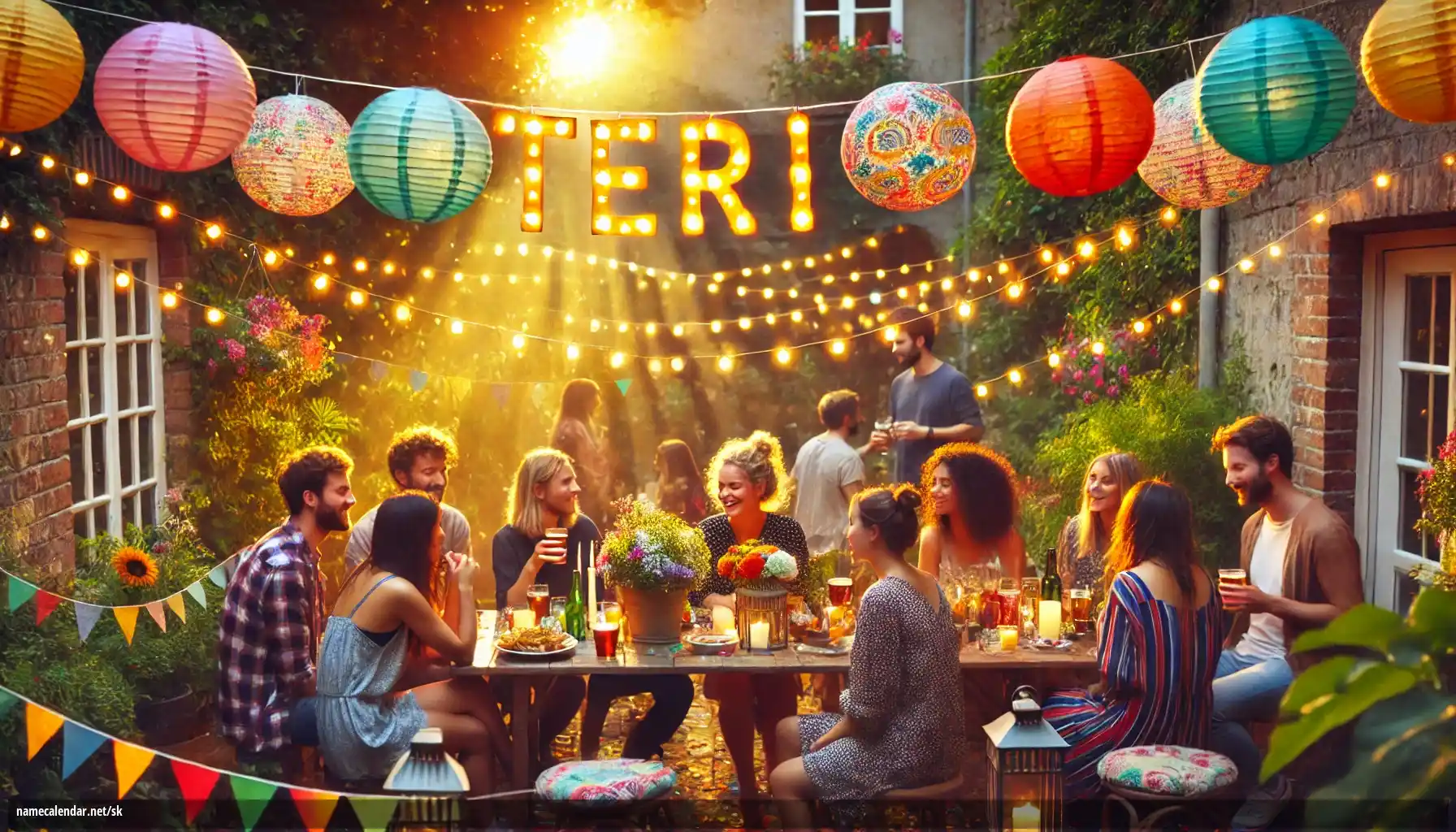 Oslava menín a mien - Teri