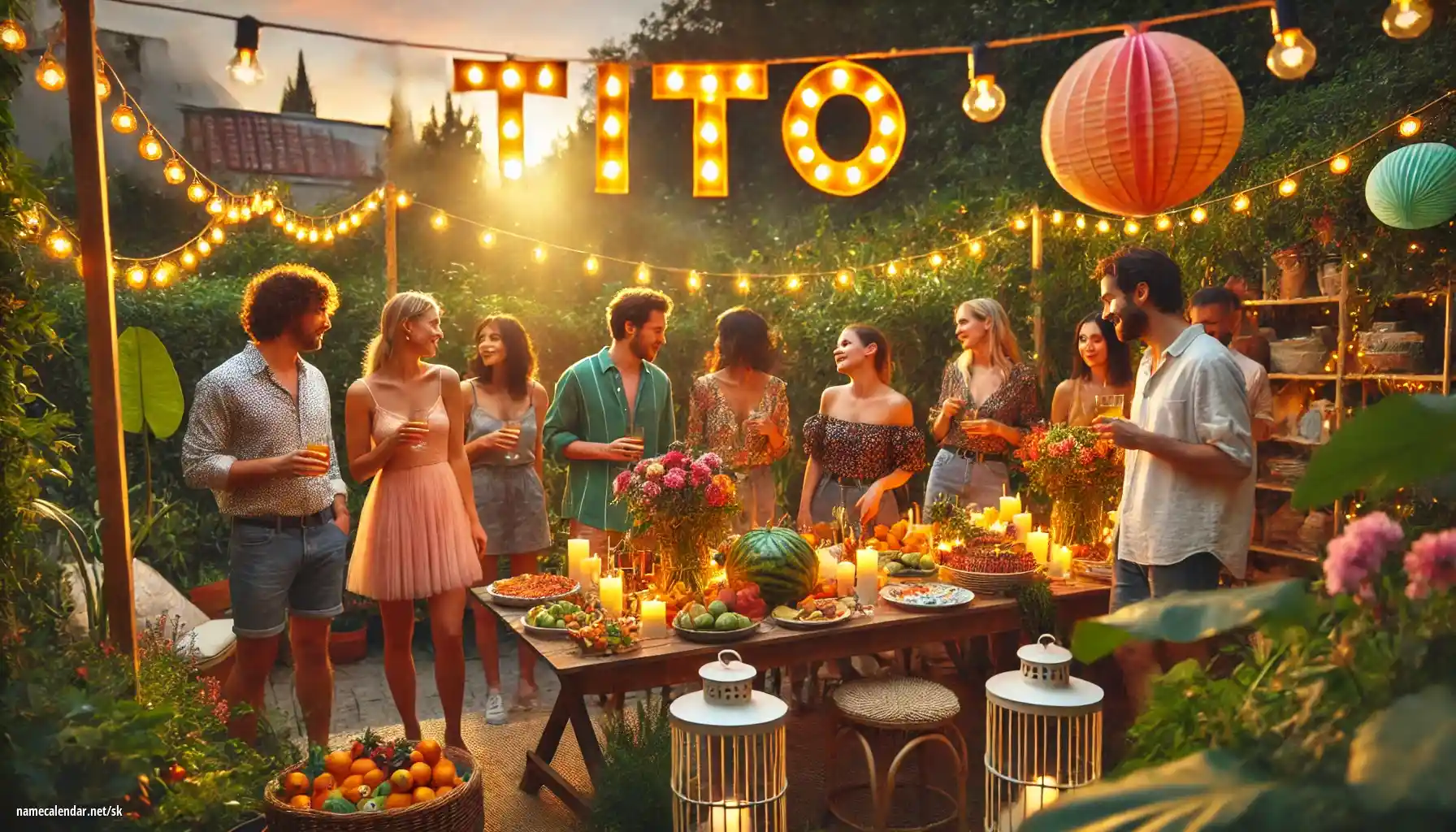 Oslava menín a mien - Tito