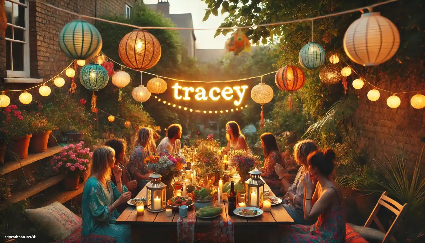 Oslava menín a mien - Tracey