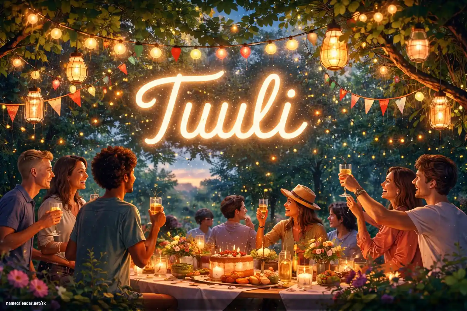 Oslava menín a mien - Tuuli