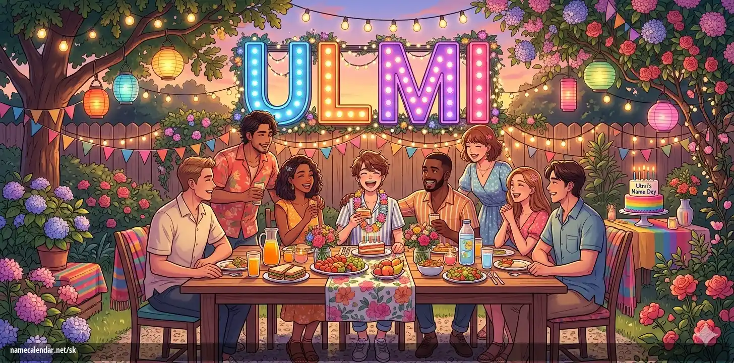Oslava menín a mien - Ulmi