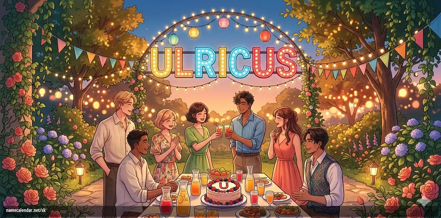Oslava menín a mien - Ulricus