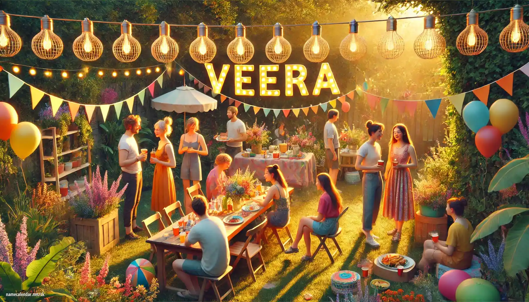 Oslava menín a mien - Veera