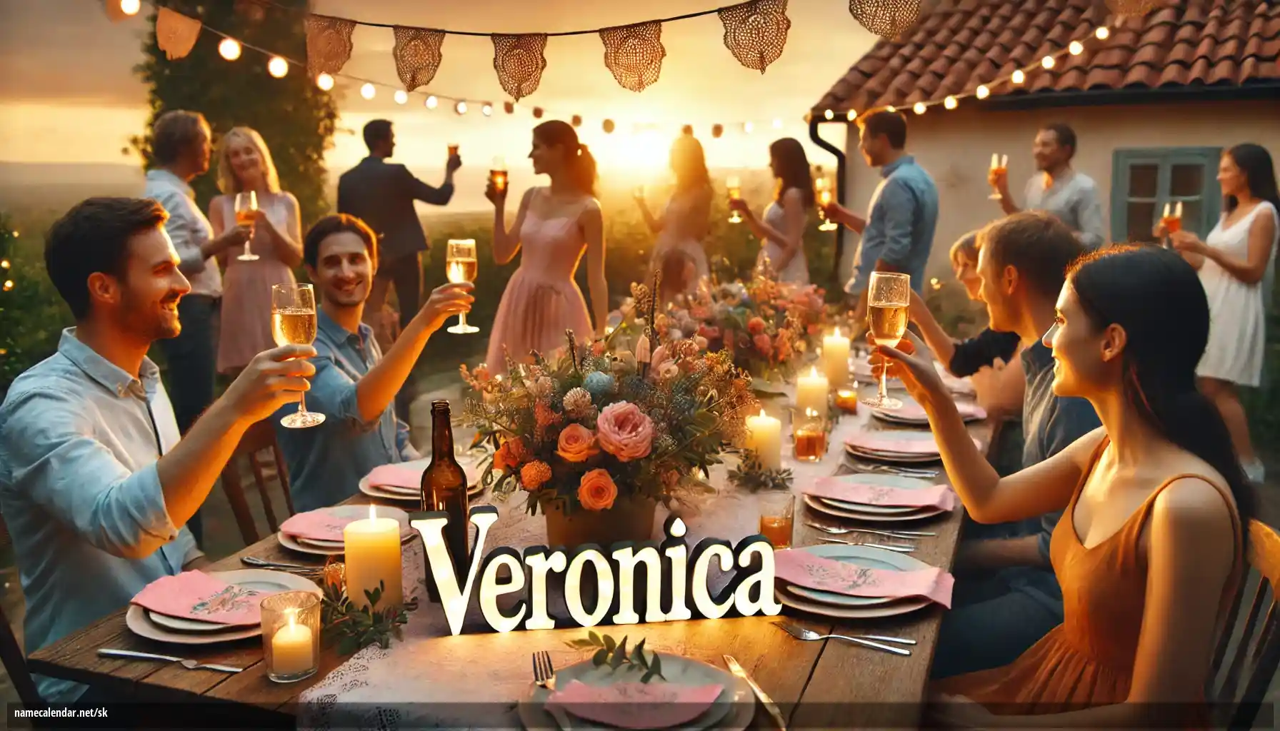 Oslava menín a mien - Veronica