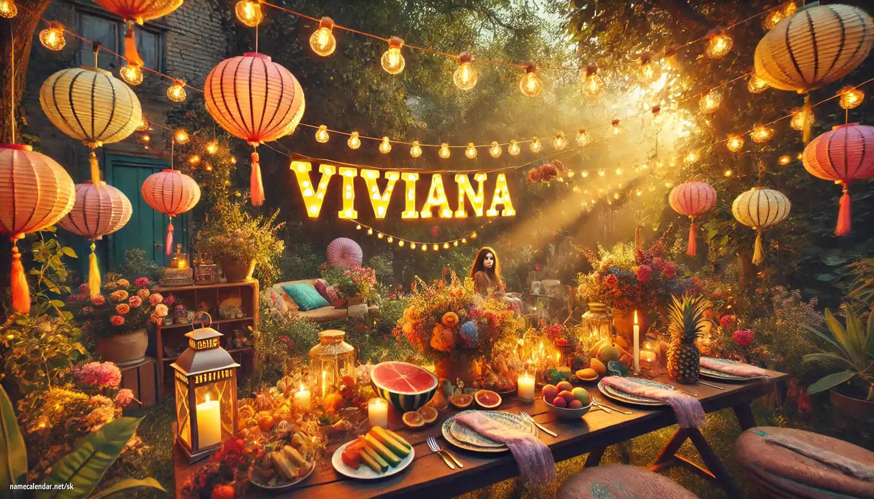 Oslava menín a mien - Viviana