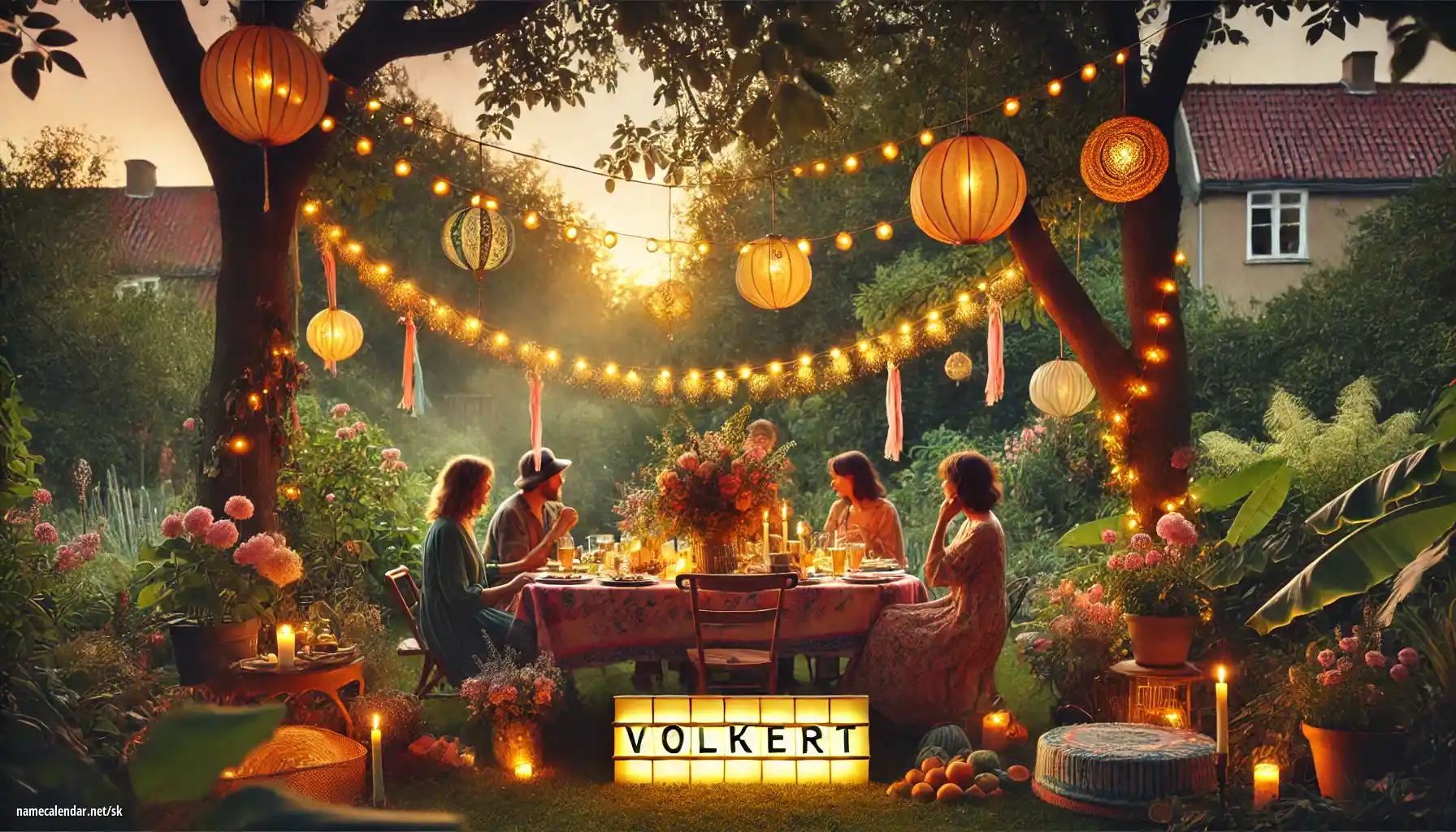 Oslava menín a mien - Volkert