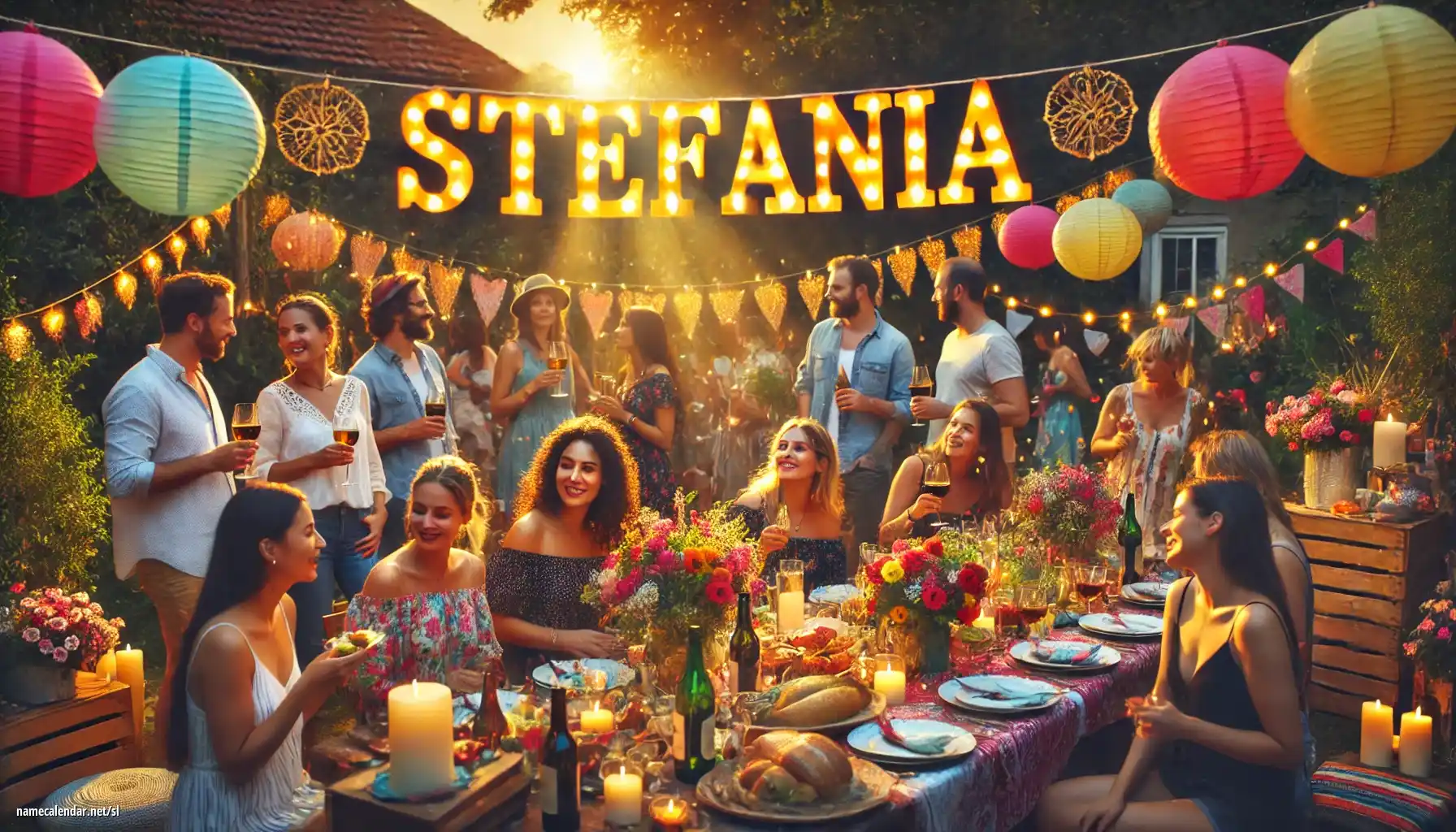 Praznovanje imendana in imena - Štefánia