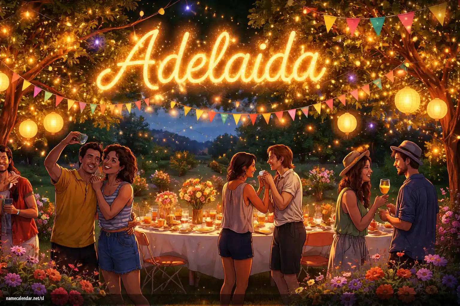 Praznovanje imendana in imena - Adelaida