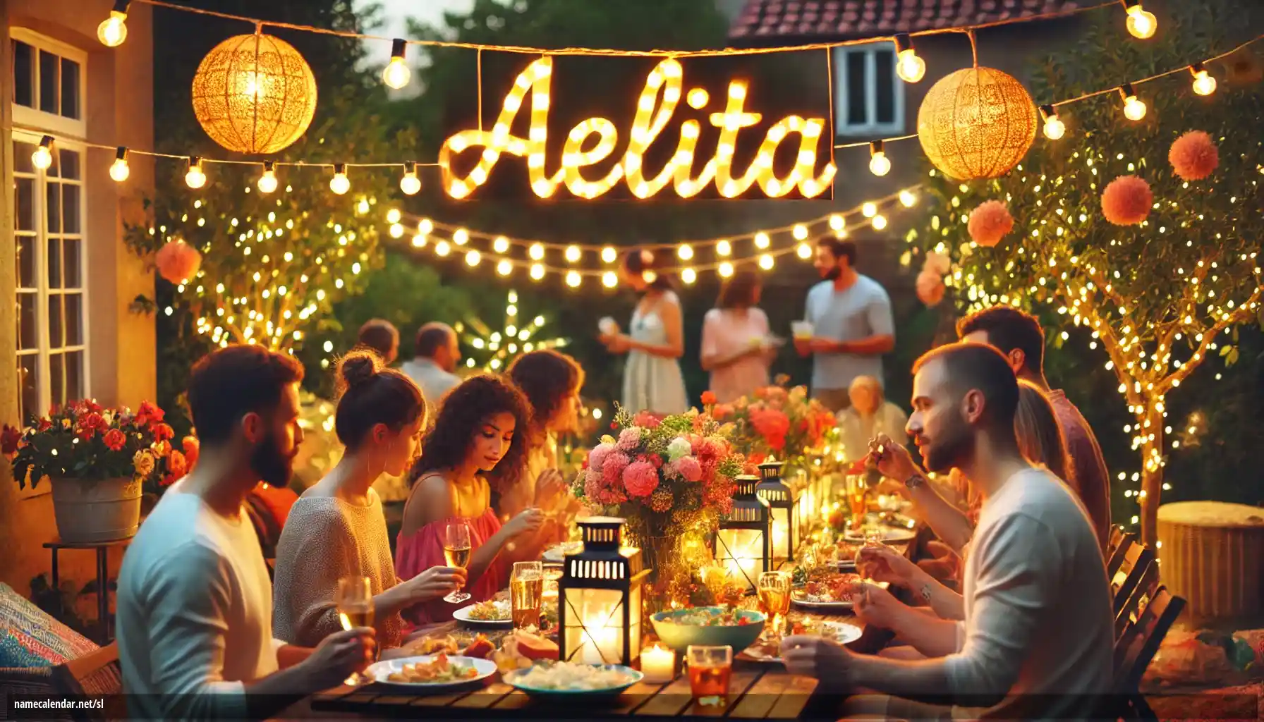 Praznovanje imendana in imena - Aelita