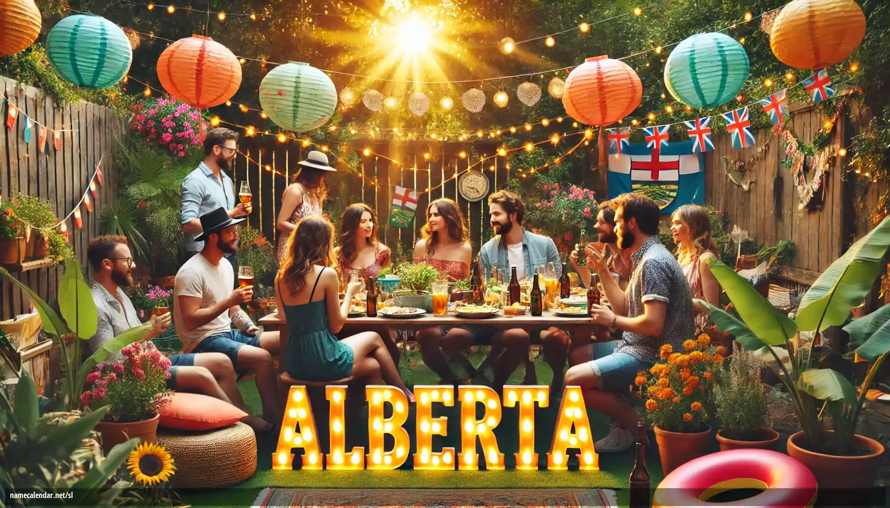 Praznovanje imendana in imena - Alberta