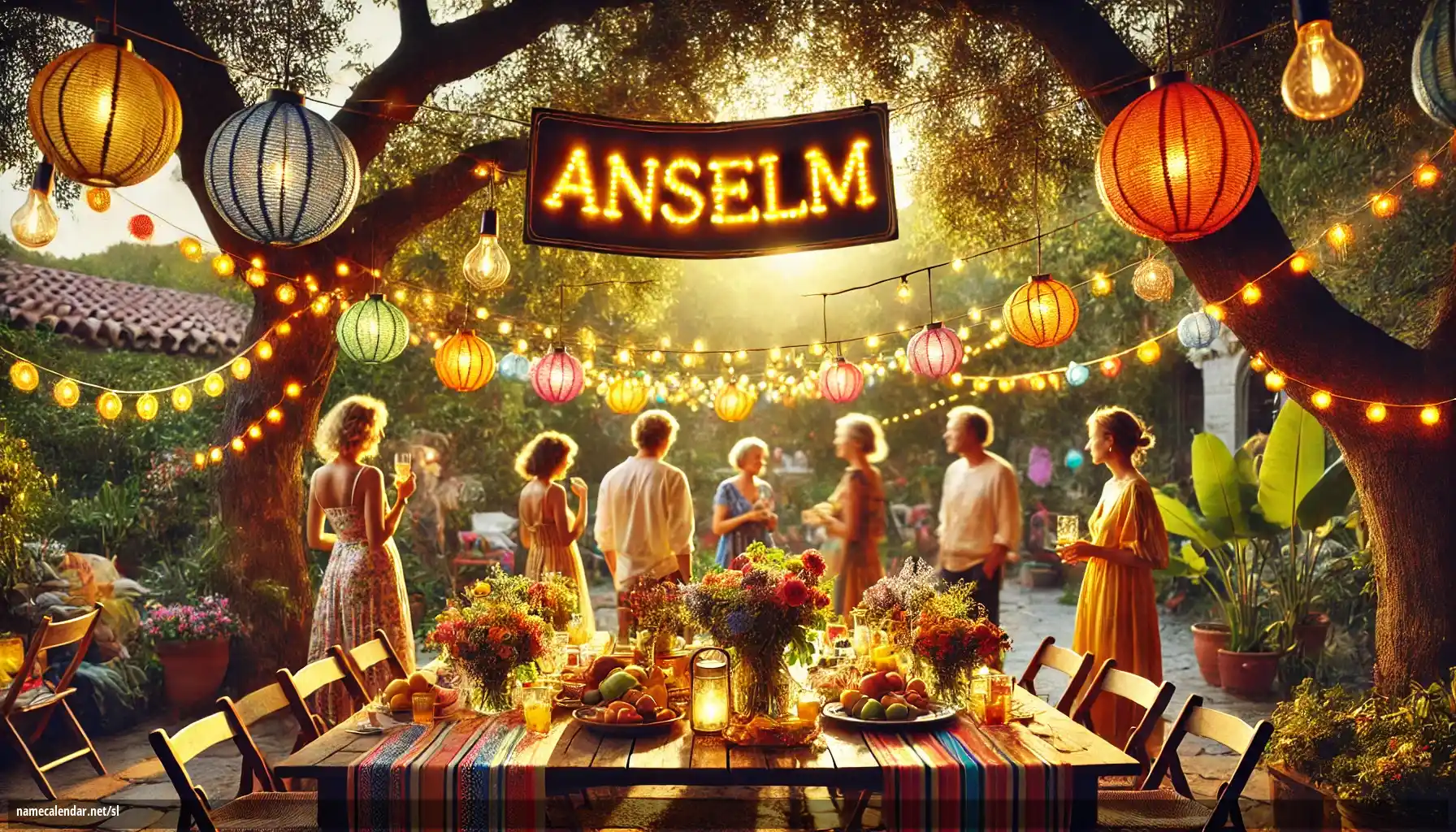 Praznovanje imendana in imena - Anselm