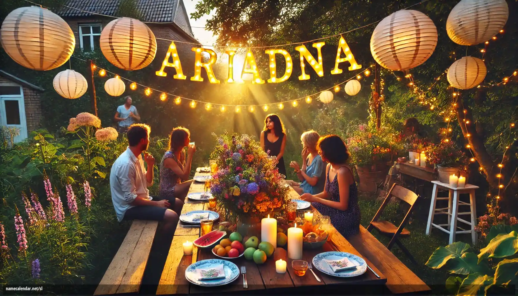 Praznovanje imendana in imena - Ariadna