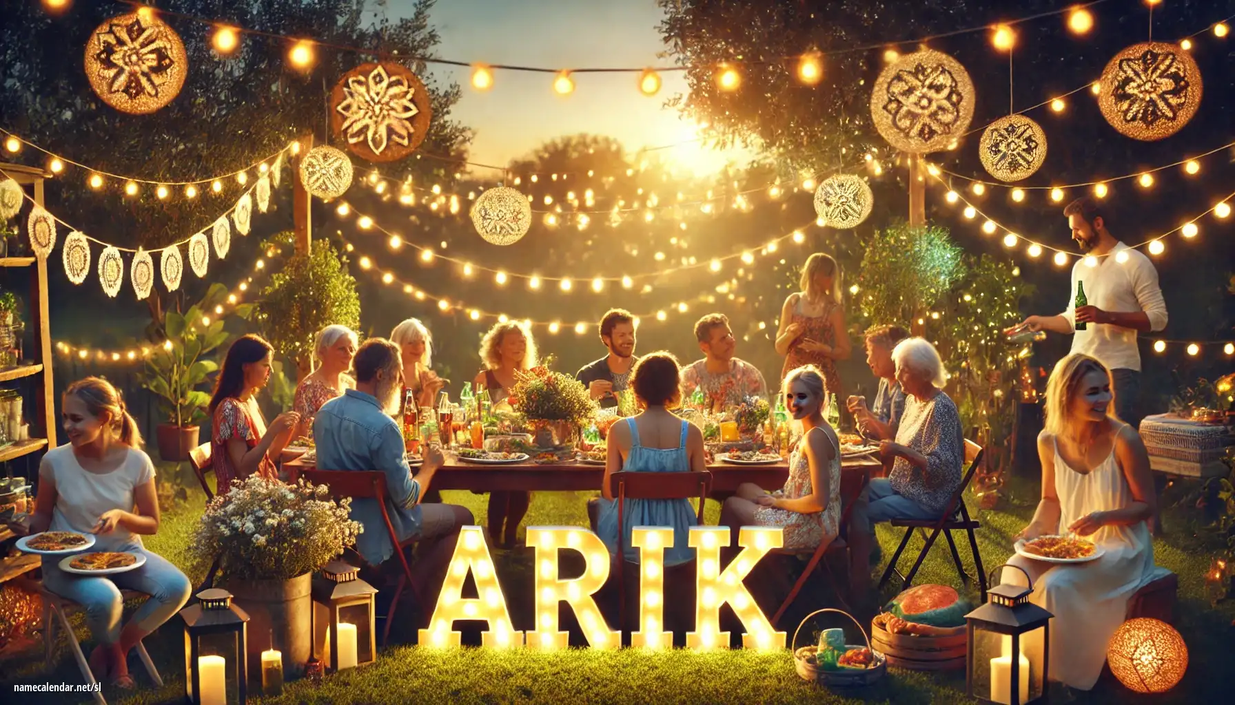 Praznovanje imendana in imena - Arik