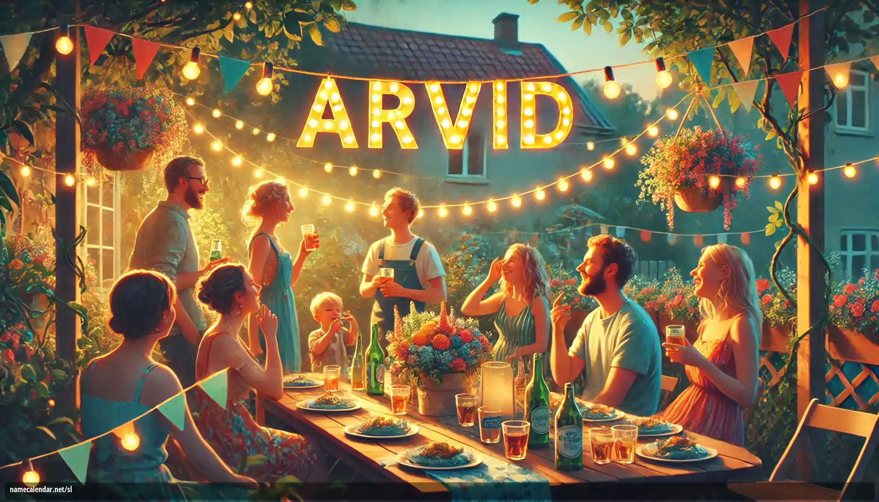 Praznovanje imendana in imena - Arvid