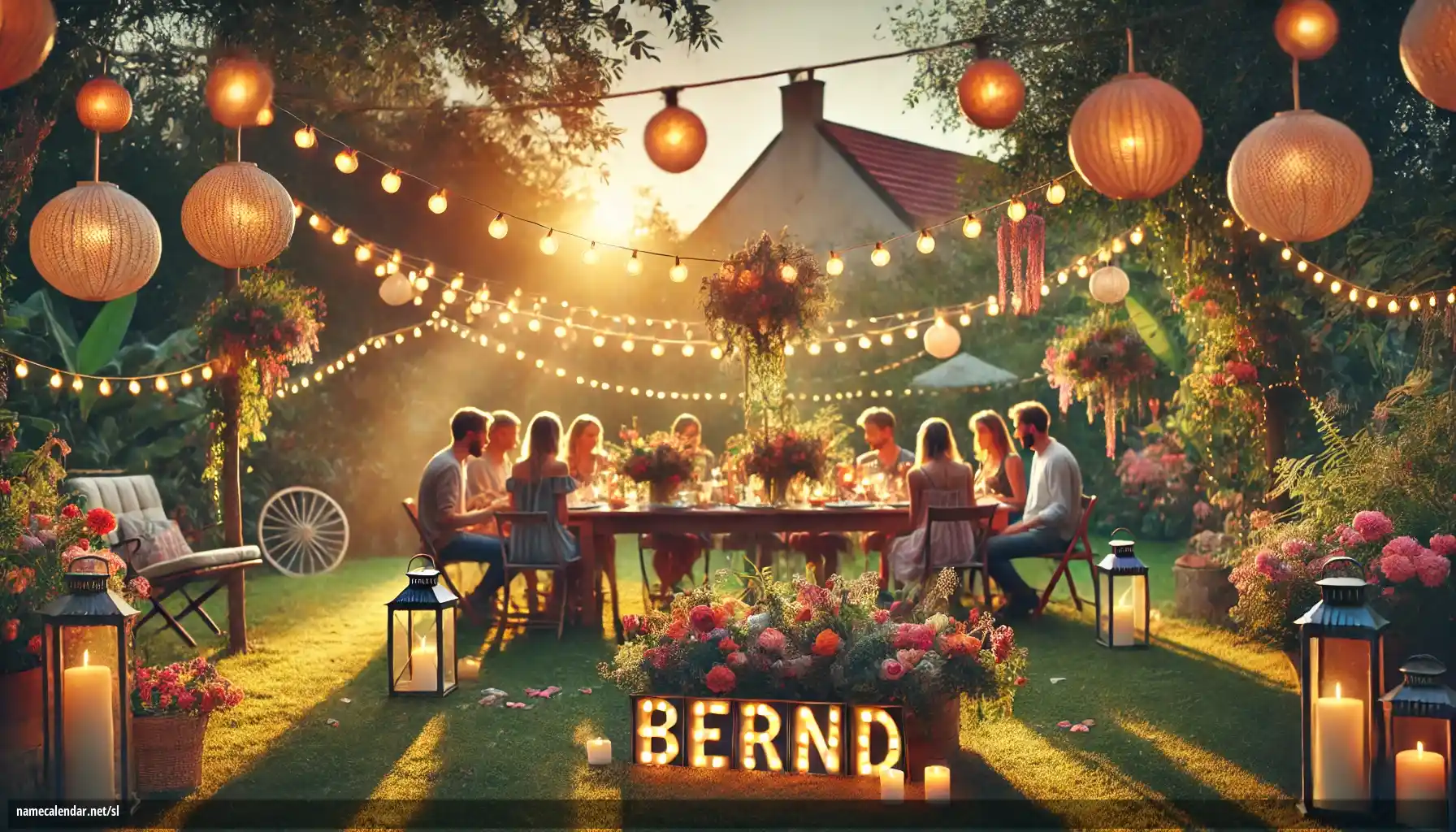 Praznovanje imendana in imena - Bernd