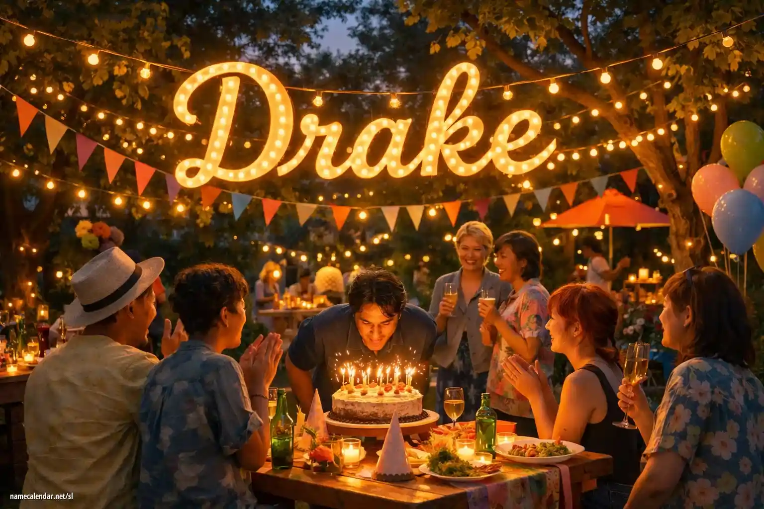 Praznovanje imendana in imena - Drake