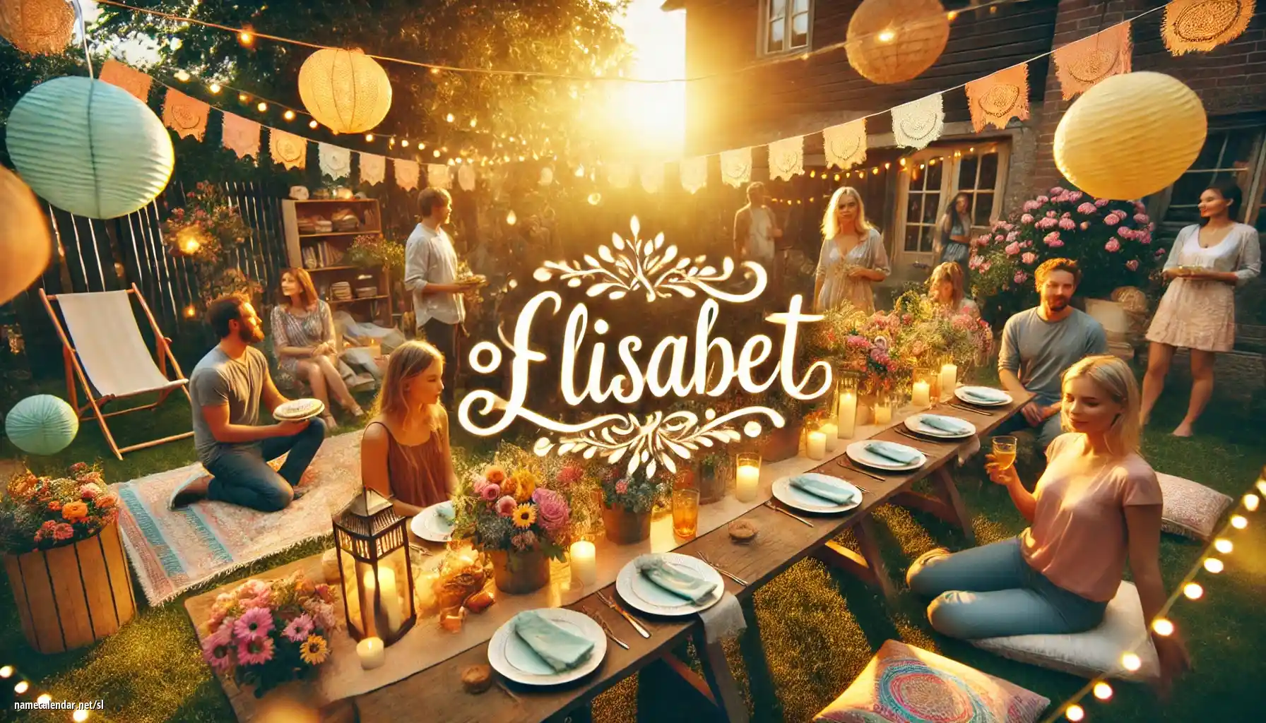 Praznovanje imendana in imena - Elisabet